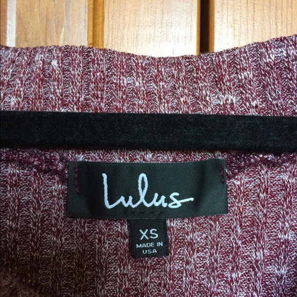 BNWT Lulus purple sweater dress - Picture 3 of 4